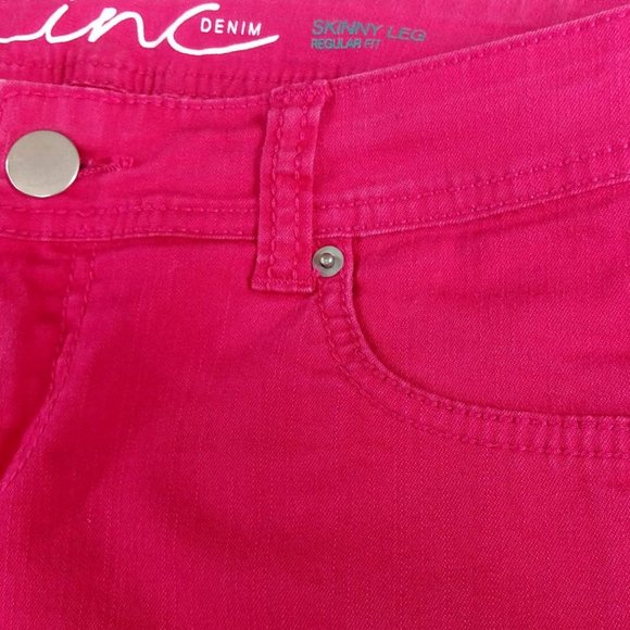 INC International Concepts Pink Jeggings - Picture 4 of 11